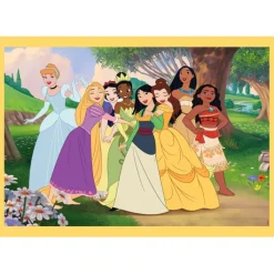 Clementoni Cartes|Princesses Disney|Disney Princess - 1x12 + 1x16 + 1x20 + 1x24 pièces