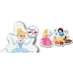 Clementoni Cartes|Princesses Disney|Disney Princess - 1x3 + 1x6 + 1x9 + 1x12 pièces