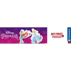 Clementoni Cartes|Princesses Disney|Disney Princess - 1x3 + 1x6 + 1x9 + 1x12 pièces