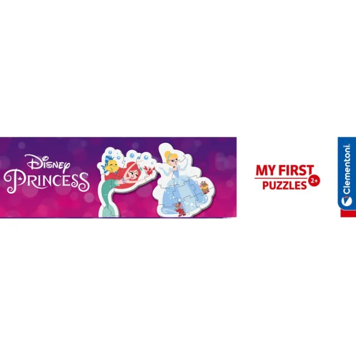 Clementoni Cartes|Princesses Disney|Disney Princess - 1x3 + 1x6 + 1x9 + 1x12 pièces