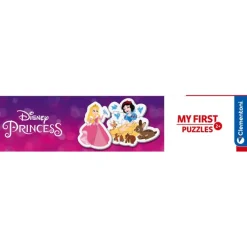Clementoni Cartes|Princesses Disney|Disney Princess - 1x3 + 1x6 + 1x9 + 1x12 pièces