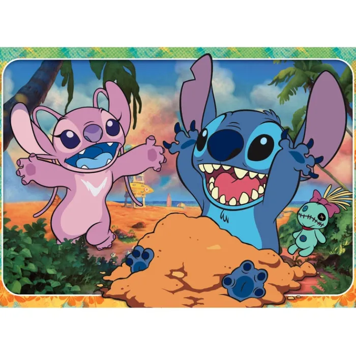 Clementoni Cartes|Personnages Disney|Disney Stitch - 60 pièces