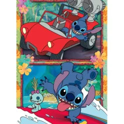 Clementoni Football|Personnages Disney|Disney Stitch - 104 pièces
