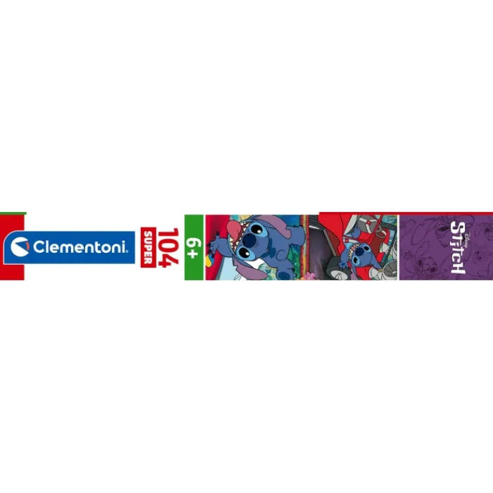 Clementoni Football|Personnages Disney|Disney Stitch - 104 pièces