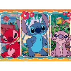 Clementoni Personnages Disney|Cartes|Disney Stitch - 24 pièces