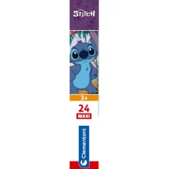 Clementoni Personnages Disney|Cartes|Disney Stitch - 24 pièces