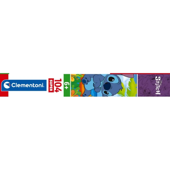 Clementoni Football|Personnages Disney|Disney Stitch - 104 pièces
