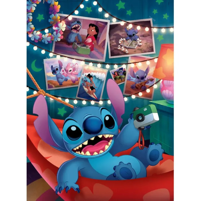 Clementoni Football|Personnages Disney|Disney Stitch - 1000 pièces