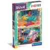 Clementoni Cartes|Personnages Disney|Disney Stitch - 60 pièces