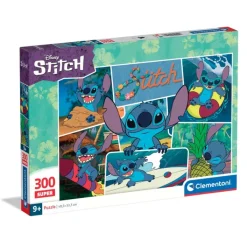 Clementoni Personnages Disney|Cartes|Disney Stitch - 300 pièces