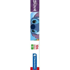 Clementoni Cartes|Personnages Disney|Disney Stitch - 104 pièces