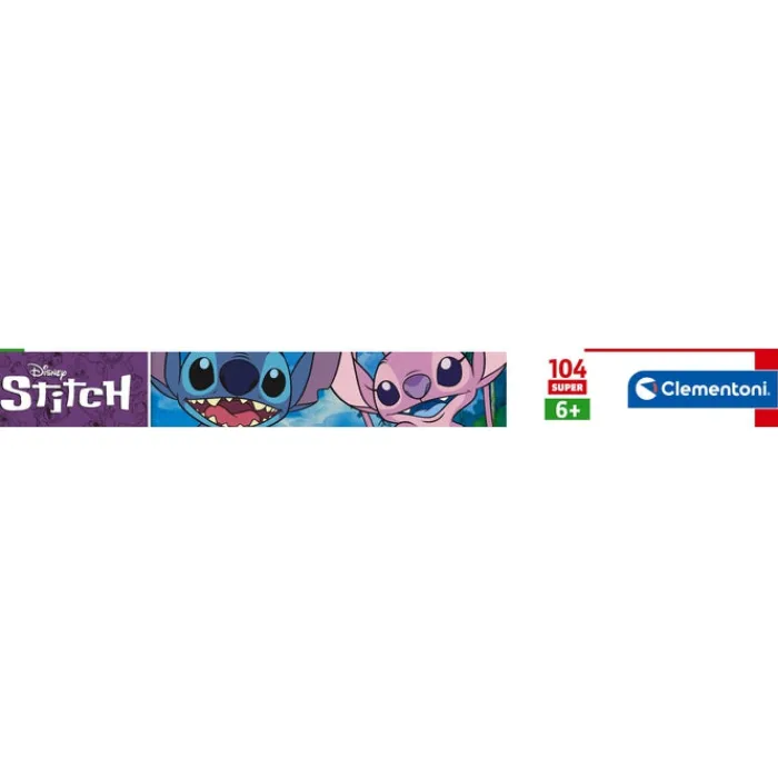 Clementoni Football|Personnages Disney|Disney Stitch - 104 pièces
