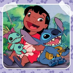 Clementoni Cartes|Personnages Disney|Disney Stitch - 3x48 pièces
