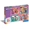 Clementoni Cartes|Personnages Disney|Disney Super Kitties - 1x12 + 1x16 + 1x20 + 1x24 pièces