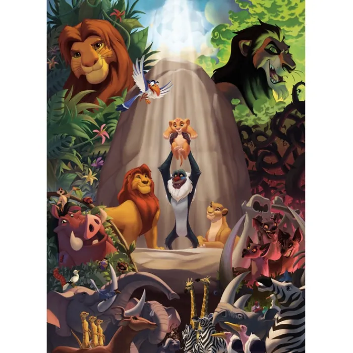 Clementoni Football|Personnages Disney|Disney The Lion King - 1000 pièces