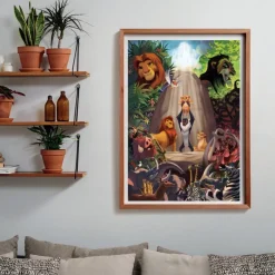 Clementoni Football|Personnages Disney|Disney The Lion King - 1000 pièces