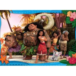 Clementoni Cartes|Princesses Disney|Disney Vaiana 2 - 104 pièces