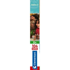 Clementoni Cartes|Princesses Disney|Disney Vaiana 2 - 104 pièces