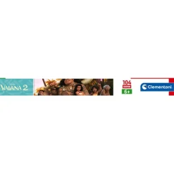 Clementoni Cartes|Princesses Disney|Disney Vaiana 2 - 104 pièces