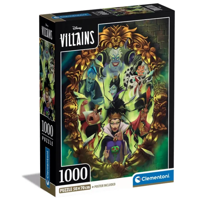 Clementoni Football|Personnages Disney|Disney Villains - 1000 pièces
