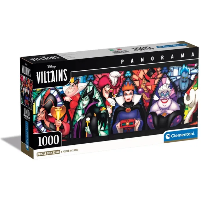 Clementoni Football|Personnages Disney|Disney Villains - 1000 pièces