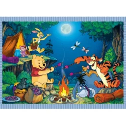 Clementoni Cartes|Personnages Disney|Disney Winnie The Pooh - 1x12 + 1x16 + 1x20 + 1x24 pièces