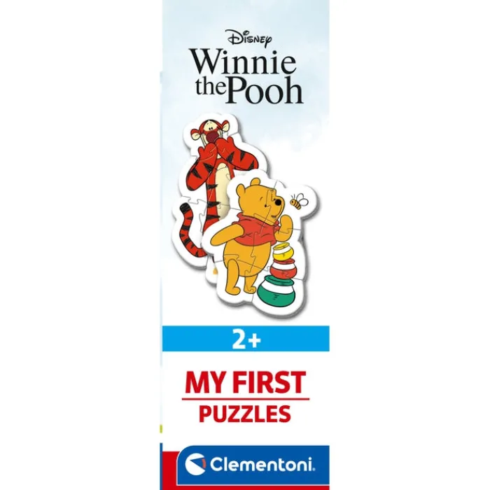 Clementoni Cartes|Personnages Disney|Disney Winnie The Pooh - 1x3 + 1x6 + 1x9 + 1x12 pièces
