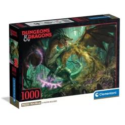Clementoni Football|Vintage|Dungeons&Dragons - 1000 pièces