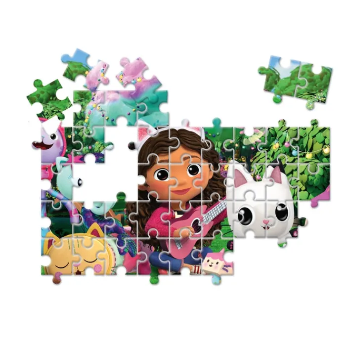 Clementoni Mémo|Edukit 4 en 1 - Gabby et la maison magique