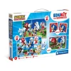 Clementoni Mémo|Edukit 4 en 1 - Sonic