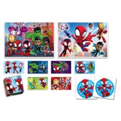 Clementoni Les Formes Et Les Couleurs|Edukit 4 en 1 - Spidey