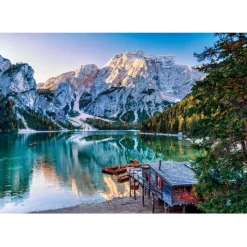 Clementoni Football|Vintage|Emerald Lake Braies - 1000 pièces