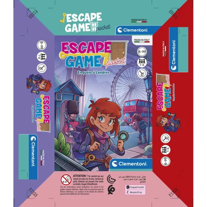 Clementoni Escape Game|Escape Game - Enquête à Londres