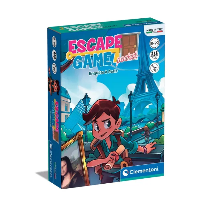 Clementoni Escape Game|Escape Game - Enquête à Paris