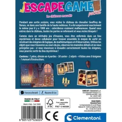 Clementoni Jeux Modernes|Escape Game - Le château maudit