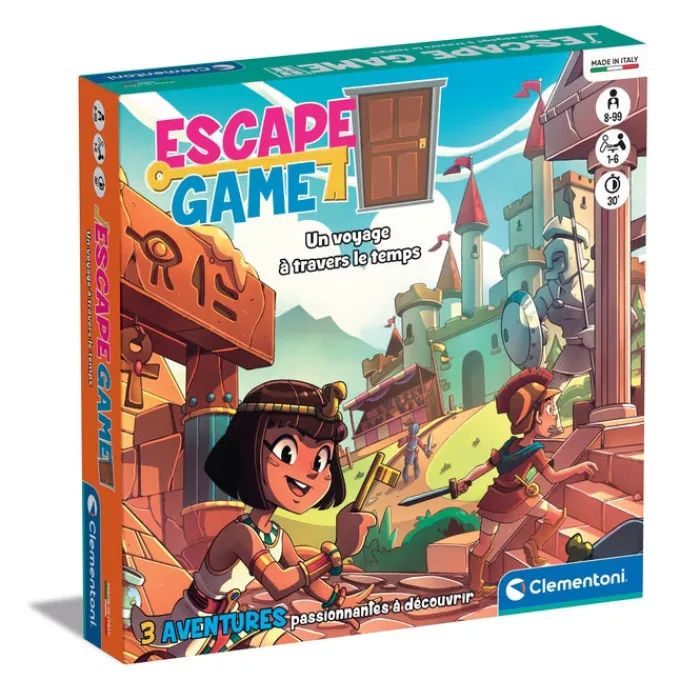 Clementoni Escape Game|Escape Game - Un voyage à travers le temps