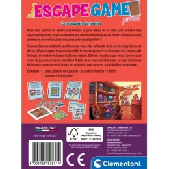 Clementoni Escape Game|Escape Game Pocket - Le magasin de jouets