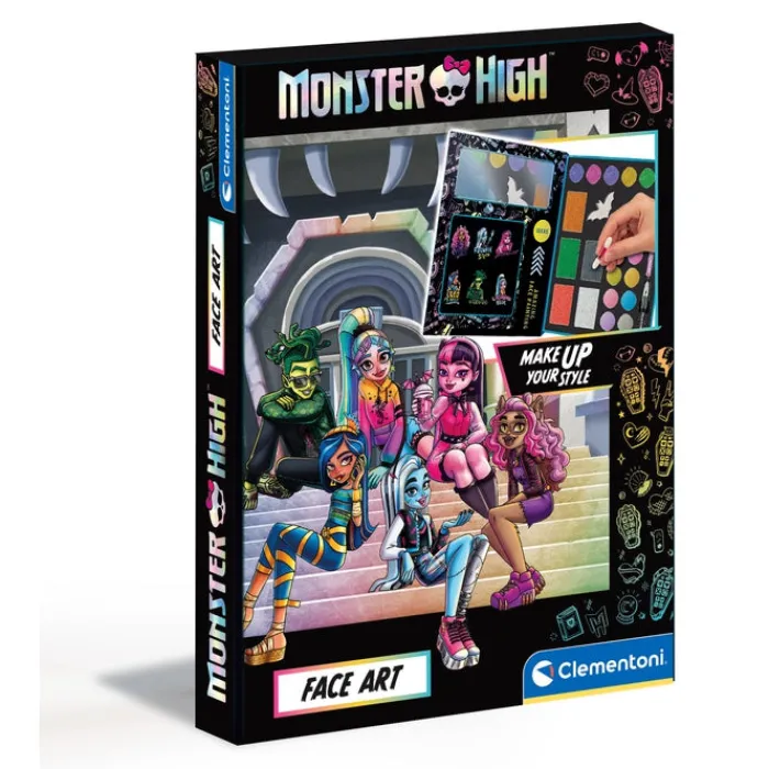 Clementoni Beauté Et Maquillage|Face Art - Monster High