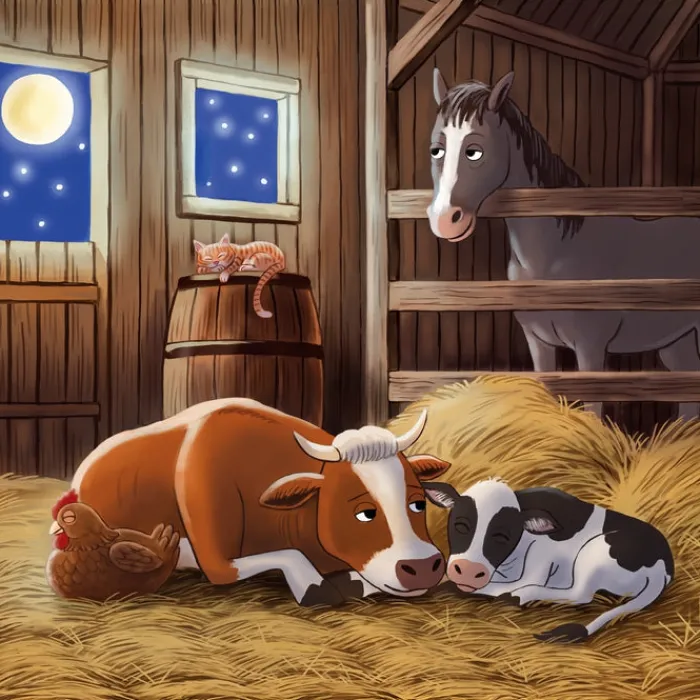 Clementoni Cartes|Animaux|Farm Moments - 3x48 pièces