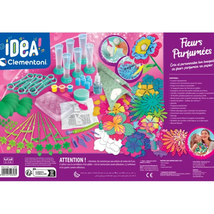 Clementoni Jeux Créatifs|Fleurs parfumées