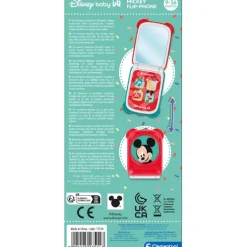 Clementoni Jouets Musicaux|Flip Phone - Mickey
