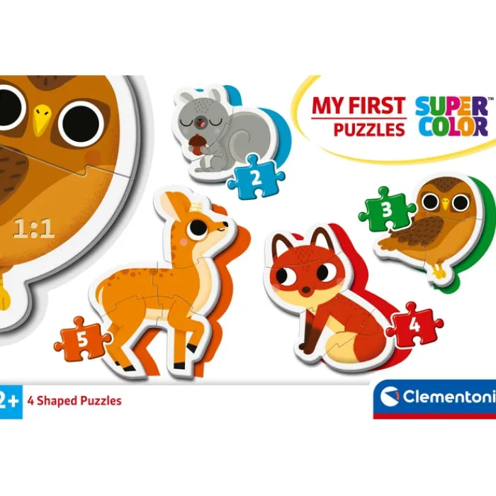 Clementoni Cartes|Illustrations|Forest Animals