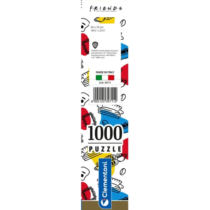 Clementoni Football|Vintage|Friends - 1000 pièces