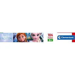 Clementoni Cartes|Princesses Disney|Frozen - 104 pièces
