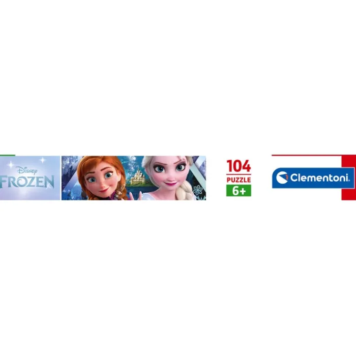 Clementoni Cartes|Princesses Disney|Frozen - 104 pièces