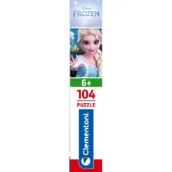 Clementoni Cartes|Princesses Disney|Frozen - 104 pièces