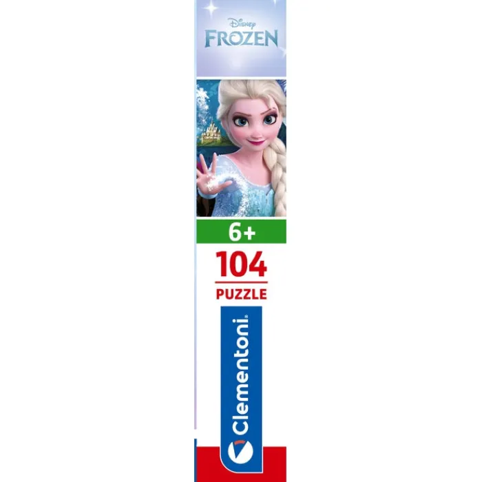 Clementoni Cartes|Princesses Disney|Frozen - 104 pièces