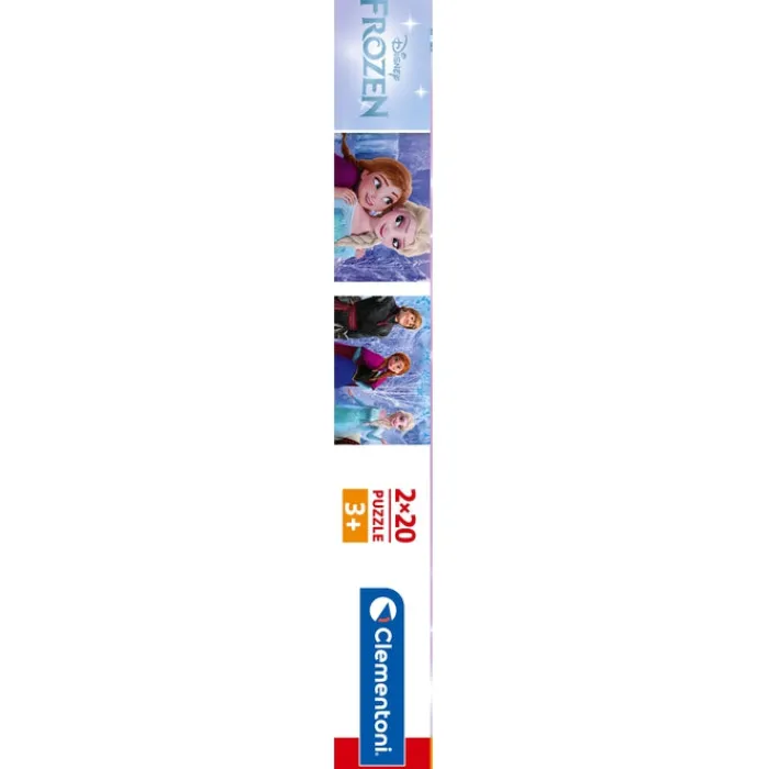 Clementoni Cartes|Princesses Disney|Frozen - 2x20 pièces