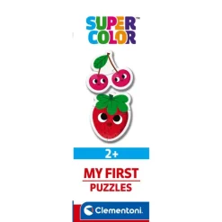 Clementoni Cartes|Illustrations|Fruits - 1x3 + 1x6 + 1x9 + 1x12 pièces