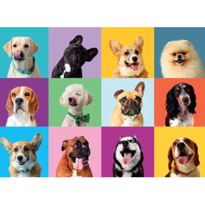 Clementoni Cartes|Animaux|Funny Faces - 300 pièces